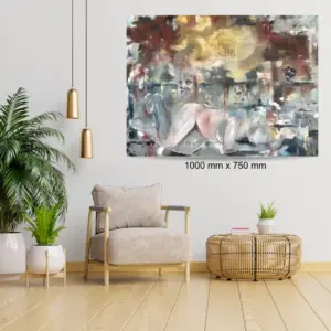 Julie Tugwell Art <br> Women’s Dream <br> Oil on Stretched Canvas <br> 1000 mm x 750 mm