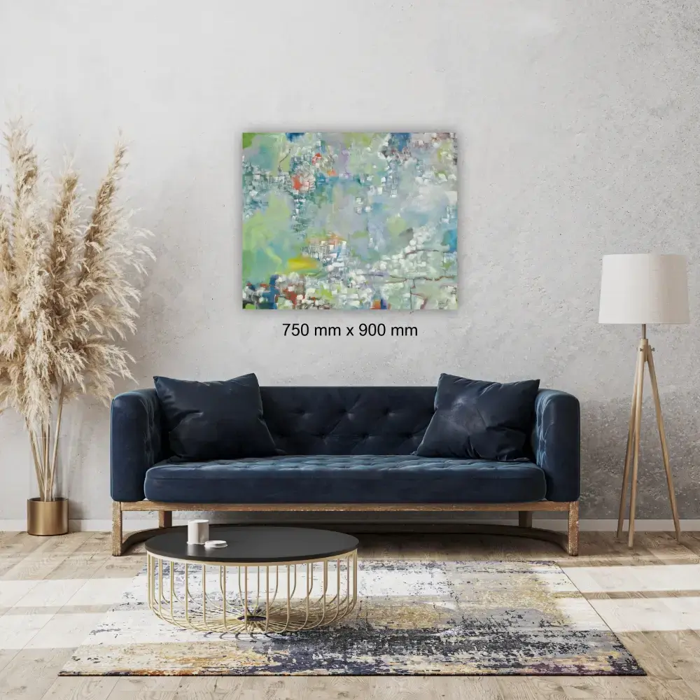 Julie Tugwell Art <br> Which Way <br> Oil on Stretched Canvas <br> 750 mm x 900 mm