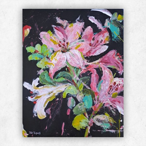 Julie Tugwell Art <br> You Are One of My Nicest Thoughts <br> Acrylic on Stretched Canvas <br> 350 mm x 450 mm - Image 3