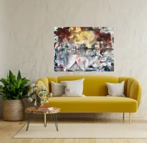 Women’s Dream by Julie Tugwell Art, Oil on Stretched Canvas, 1000 mm x 750 mm