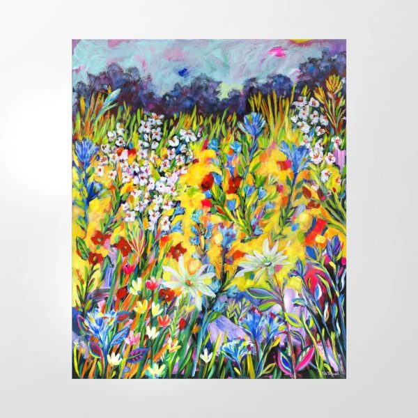 JUlie Tugwell Art <br>Midday Flowers<br>Print - Image 2