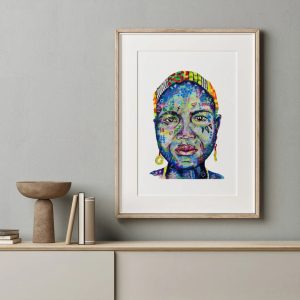 Julie Tugwell Art <br>Nobomi<br>Print