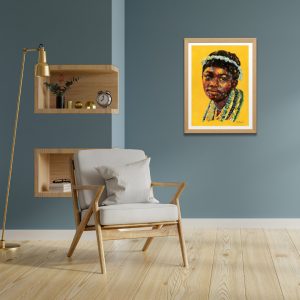 Julie Tugwell Art <br>My African Sunshine<br>Print