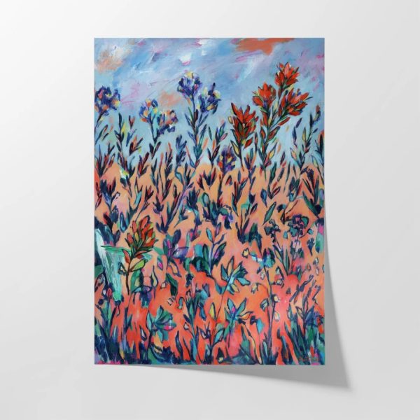 Julie Tugwell Art <br>Autumnal Flowers<br> Print - Image 2