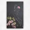 The Flowers of My He(art) — Acrylic on Unstretched Canvas, 800 × 1280 mm