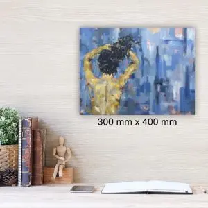 Julie Tugwell Art <br>Exposure<br>Oil on Stretched Canvas<br>300 mm x 400 mm