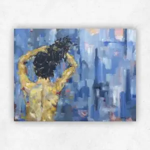 Exposure — Oil on Stretched Canvas, 300 × 400 mm