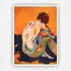 Shape of You — Oil on Board, 230 × 300 mm
