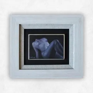 Nude 2 — Oil on Board - Framed, 100 × 150 mm