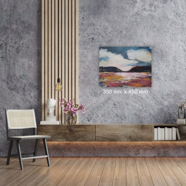 Julie Tugwell Art <br> Knysna Colours <br>Acrylic on Stretched Canvas<br> 350 mm x 450 mm - Image 2