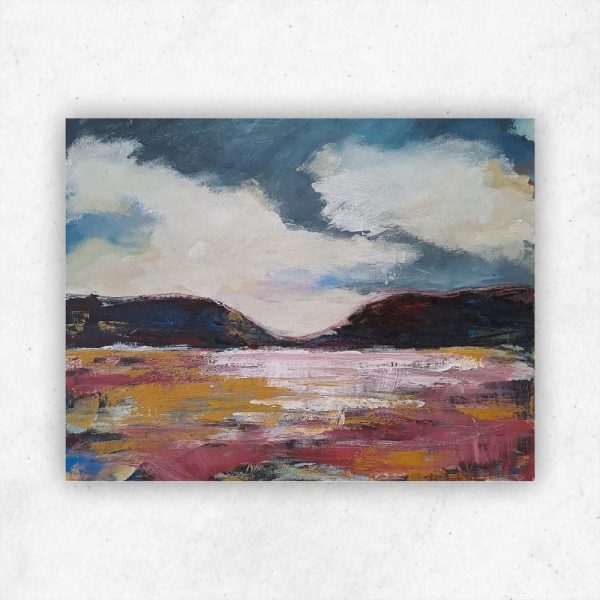 Julie Tugwell Art <br> Knysna Colours <br>Acrylic on Stretched Canvas<br> 350 mm x 450 mm - Image 3