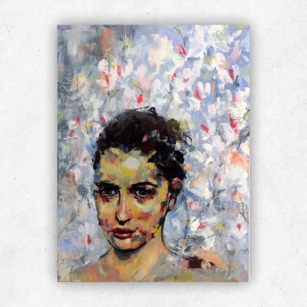 Julie Tugwell Art <br> Summer Longing <br> Oil on Canvas <br> 450 x 600mm - Image 2