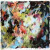 Chemistry of Currents — Acrylic on Unstretched Canvas, 1400 × 1400 mm