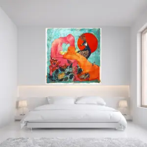 In Plain Sight by Julie Tugwell Art, Acrylic on Loose Canvas, 1400 mm x 1420 mm