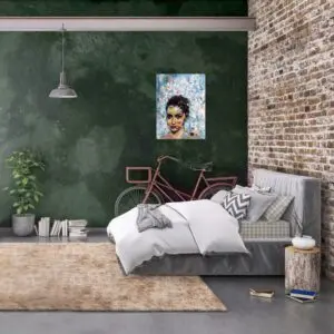 Julie Tugwell Art <br> Summer Longing <br> Oil on Canvas <br> 450 x 600mm