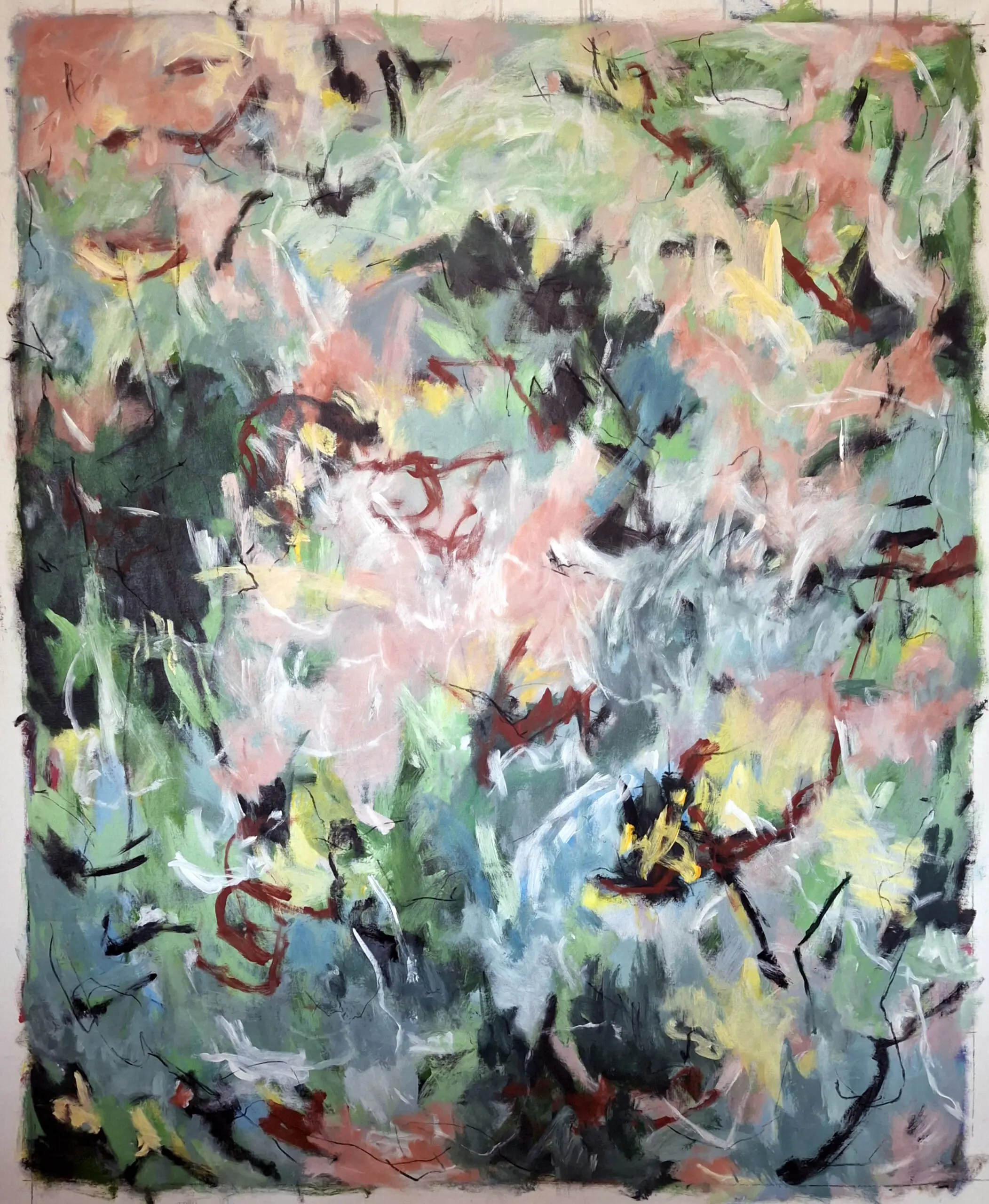 I reign my inner world Acrylic on loose canvas 120x150cm