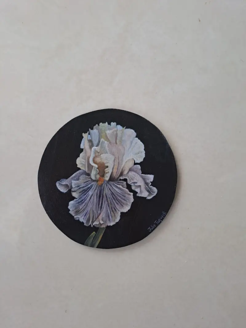 Iris 2 — painting by Julie Tugwell