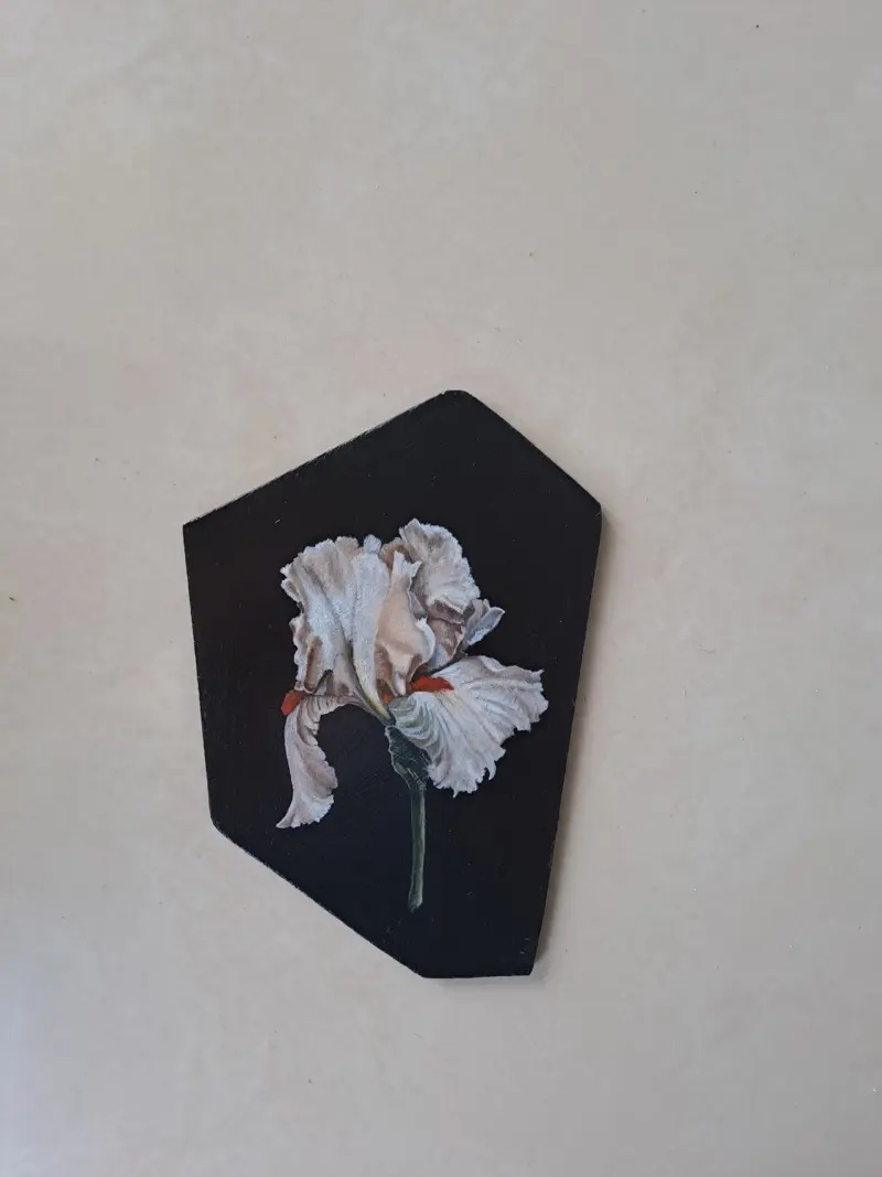Iris 3 — painting by Julie Tugwell