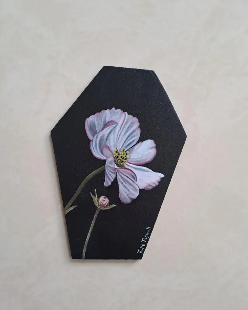 Fine Art Flower — painting by Julie Tugwell
