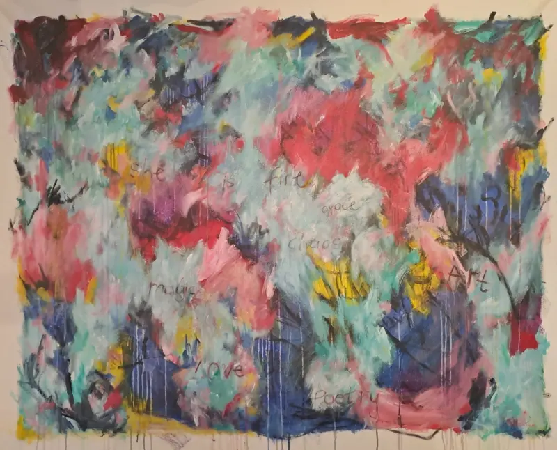 She Is Magic — painting by Julie Tugwell