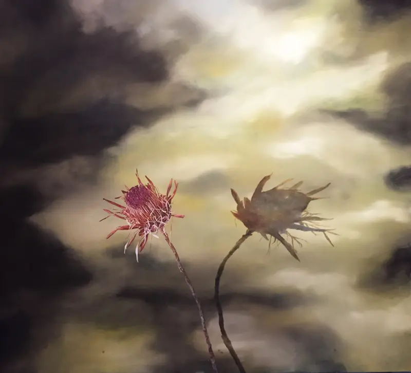Jungs Shadow — painting by Julie Tugwell