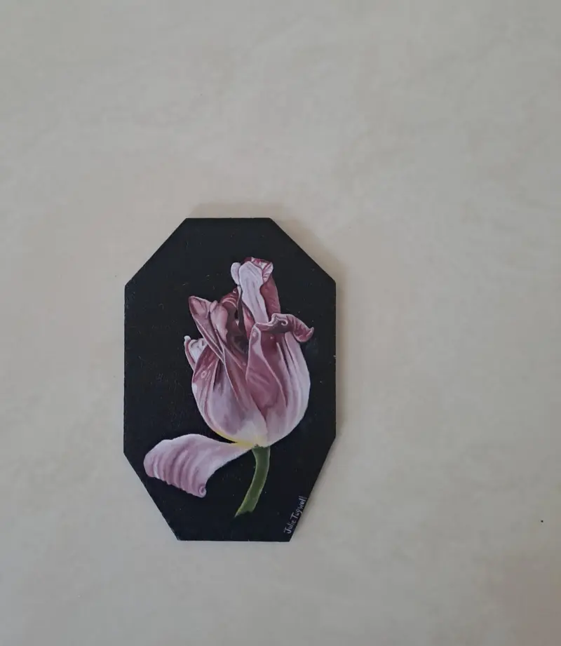 Flower — painting by Julie Tugwell