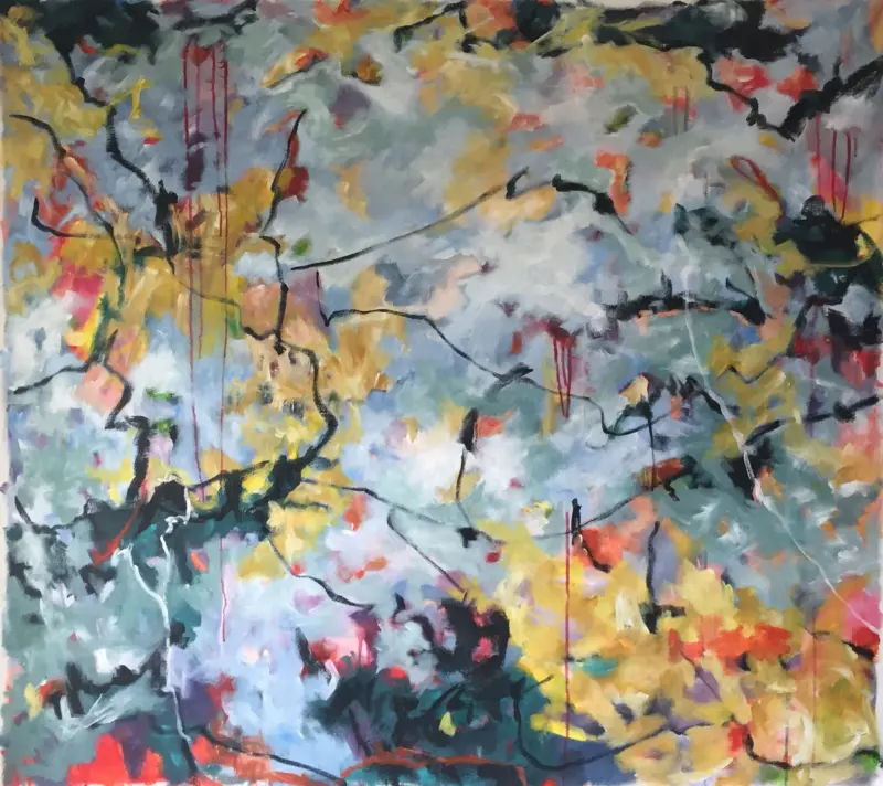Inception — painting by Julie Tugwell