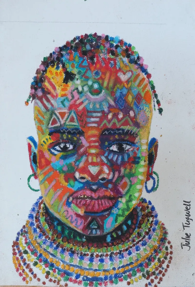 Bongani — painting by Julie Tugwell