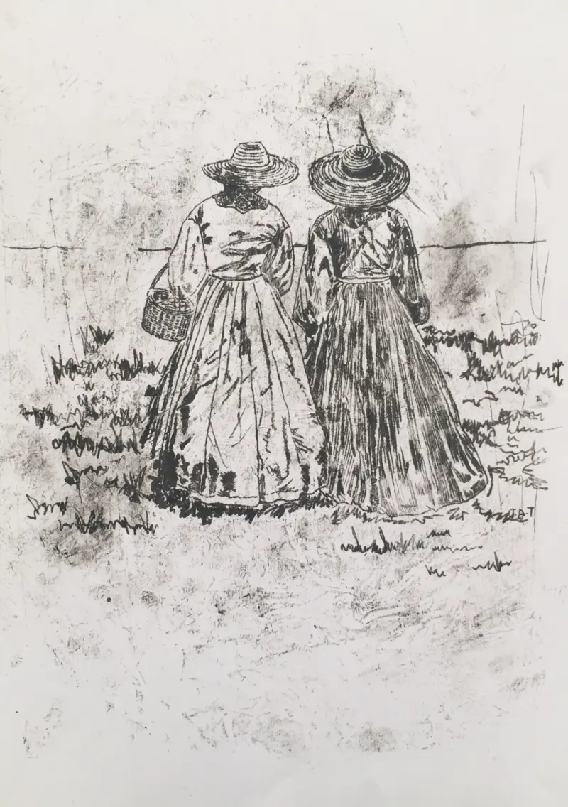 Painting by Julie Tugwell
