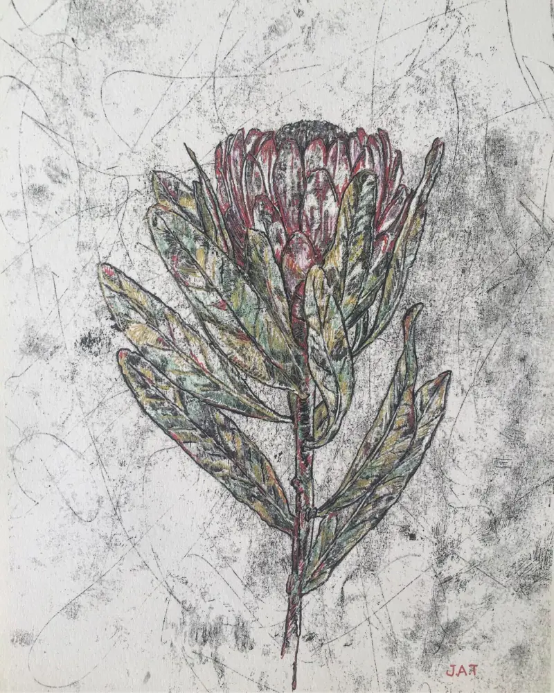 Painting by Julie Tugwell