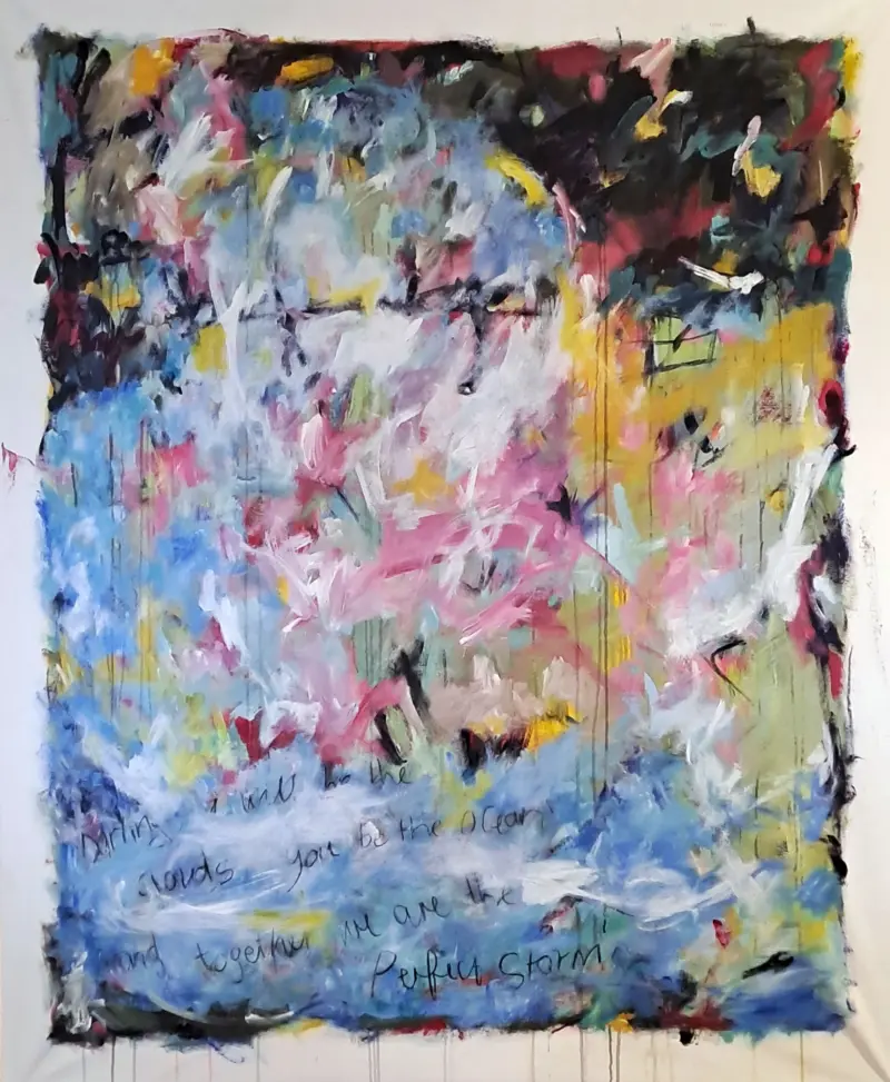 Perfect Storm — painting by Julie Tugwell
