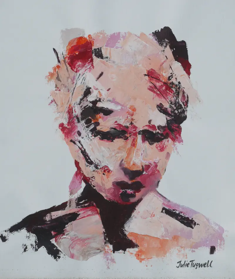 Portrait of Emotions 4 — painting by Julie Tugwell