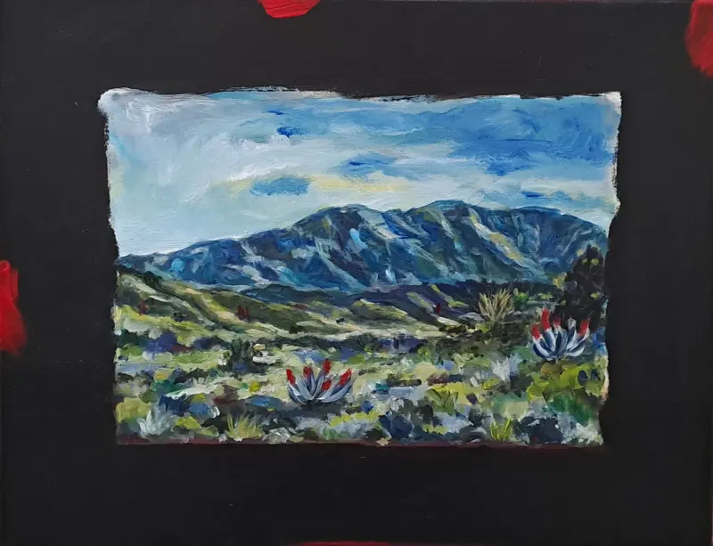 Numbi Valley — painting by Julie Tugwell