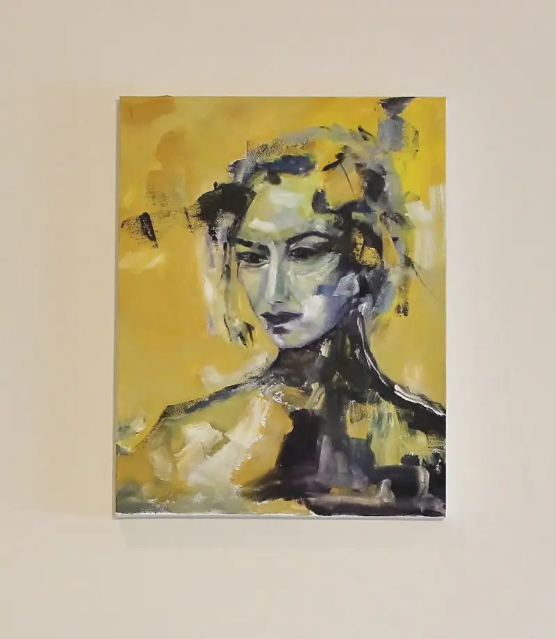 Painting by Julie Tugwell