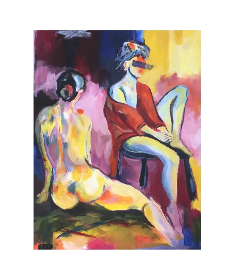 Figure Study 2 — painting by Julie Tugwell
