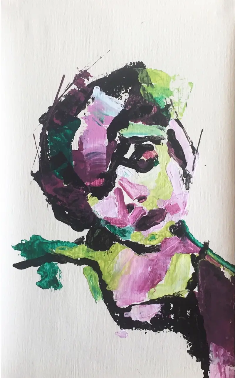 10 Portrait Of Emotion — painting by Julie Tugwell