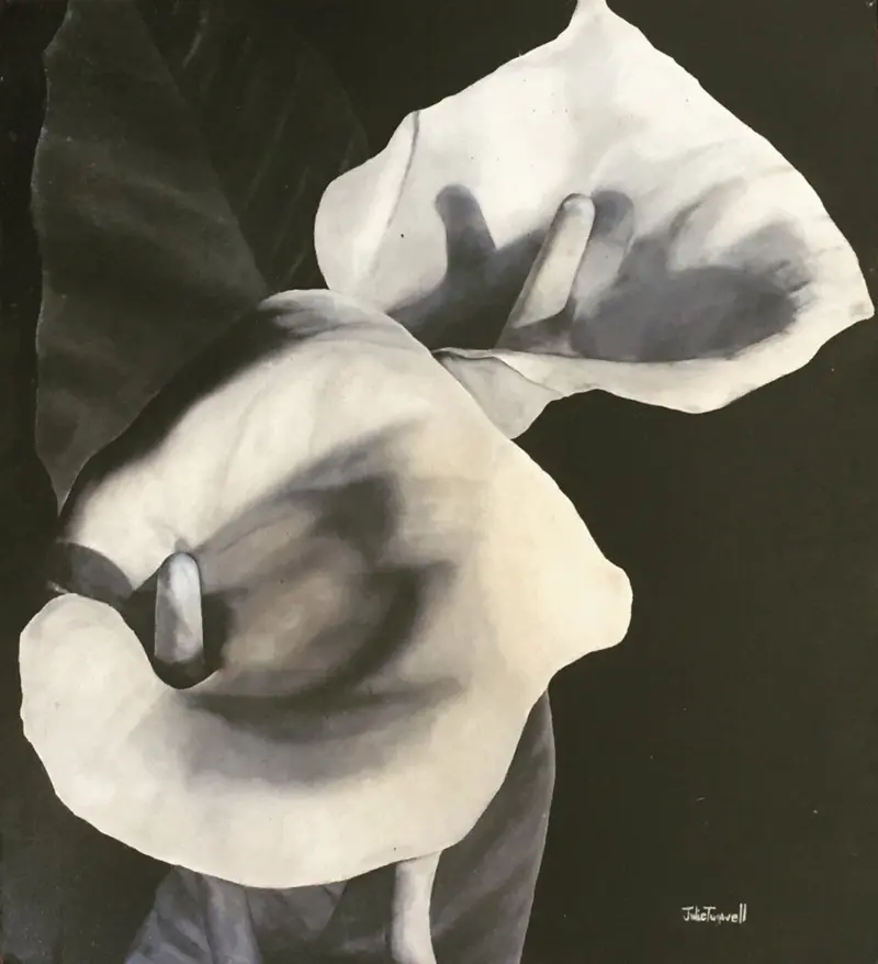 Painting by Julie Tugwell