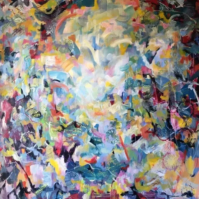 My Invisible Summer — painting by Julie Tugwell