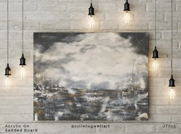 Painting by Julie Tugwell