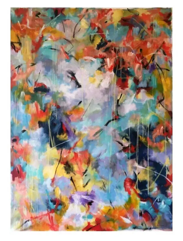 Butterfly And Tears — painting by Julie Tugwell