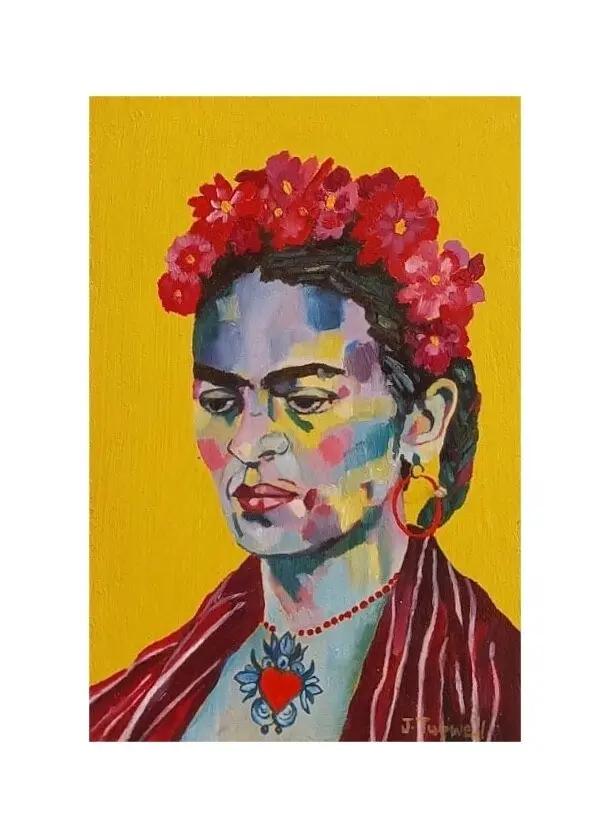 Frieda 2 — painting by Julie Tugwell