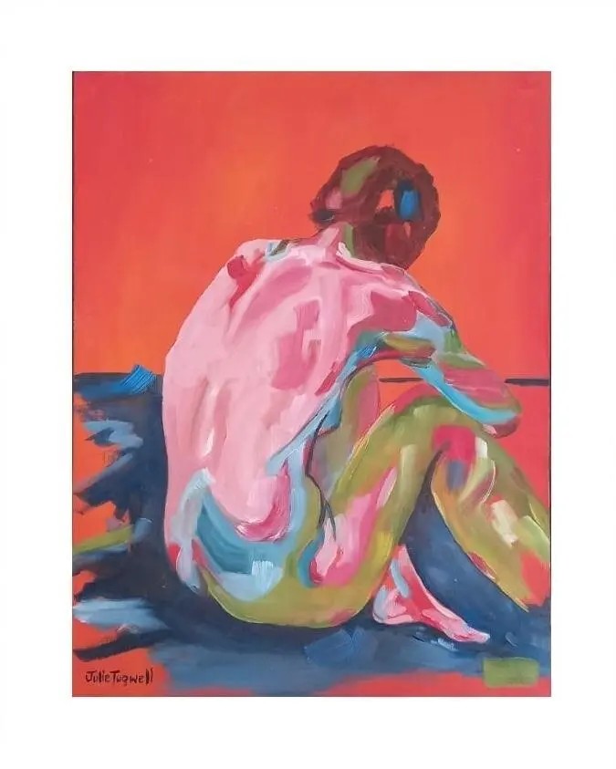 Shape of You — painting by Julie Tugwell