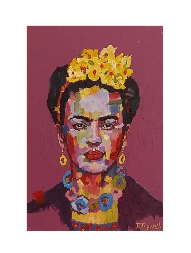 Frieda 3 — painting by Julie Tugwell