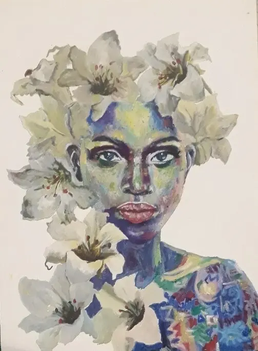 Glorious Woman — painting by Julie Tugwell
