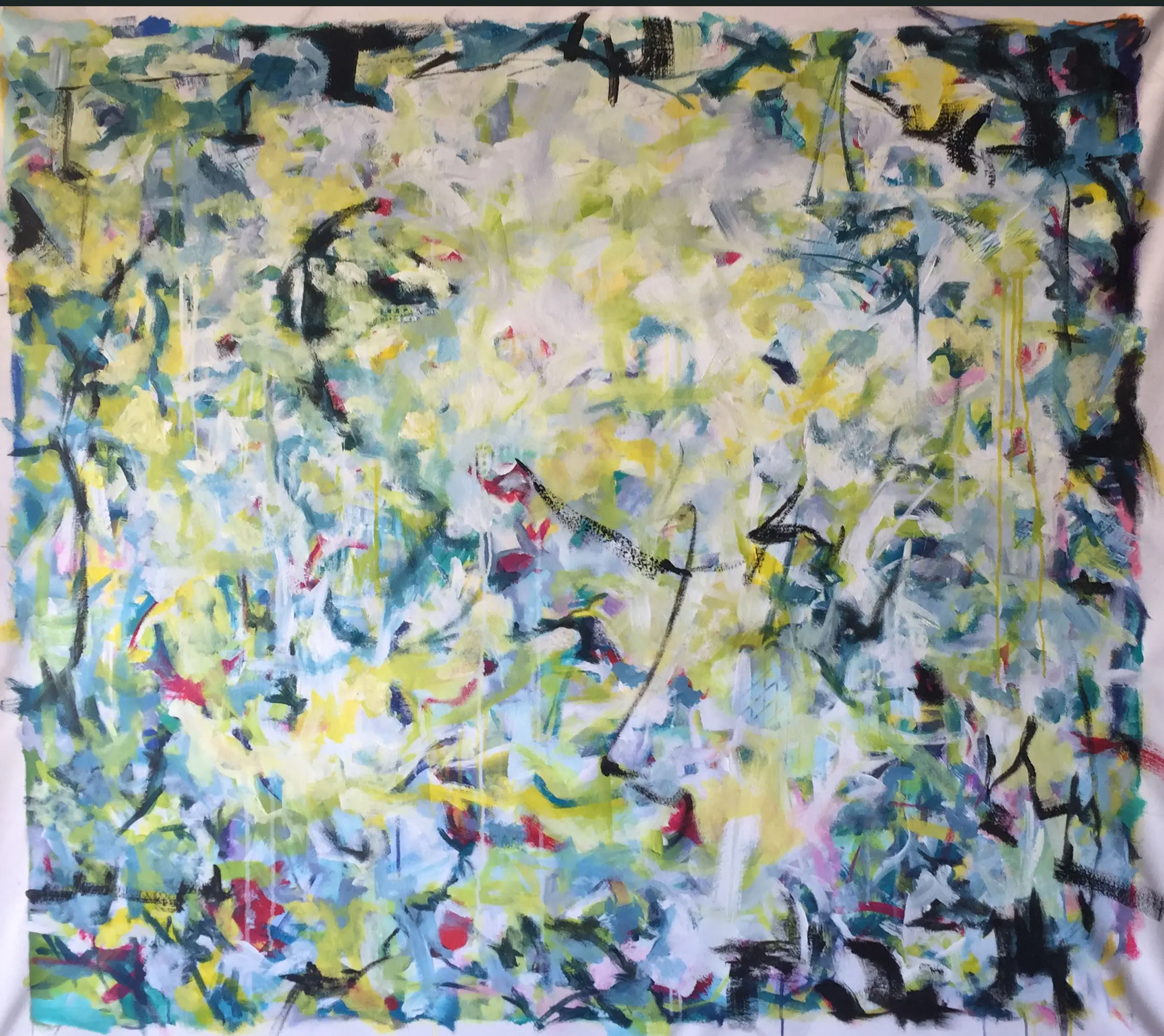 Conceptual Chaos — Acrylic on Stretched Canvas, 1170 × 1300 mm
